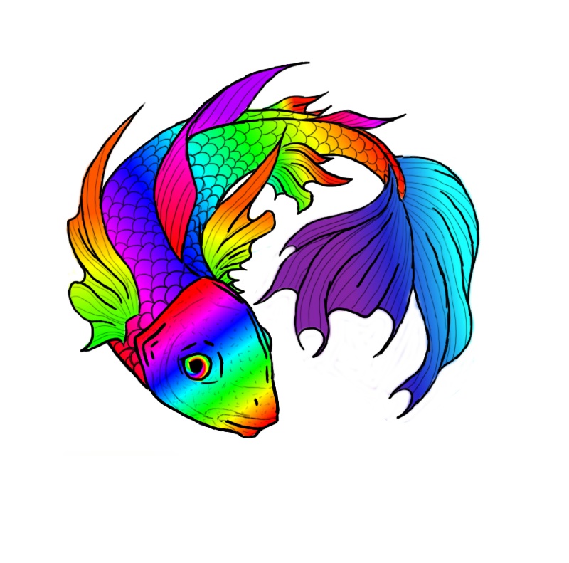 Rainbow Koi