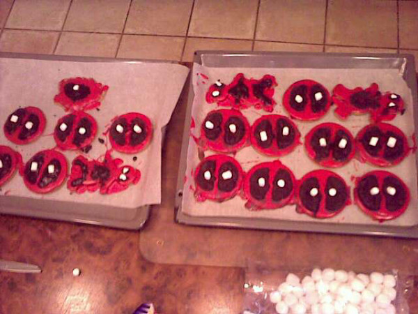 Deadpool Cookies By ThedarkanEvilPHANTOM On DeviantArt