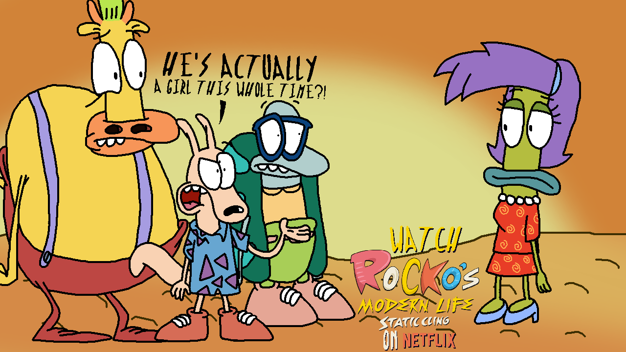 Ralph Is A Transgender Bighead