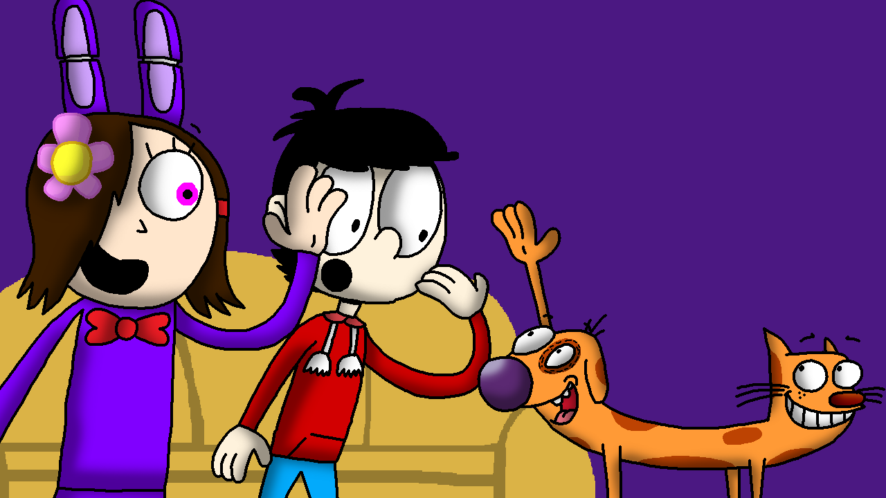 CatDog Meets Karolina77 Ninja And Dre Higbee