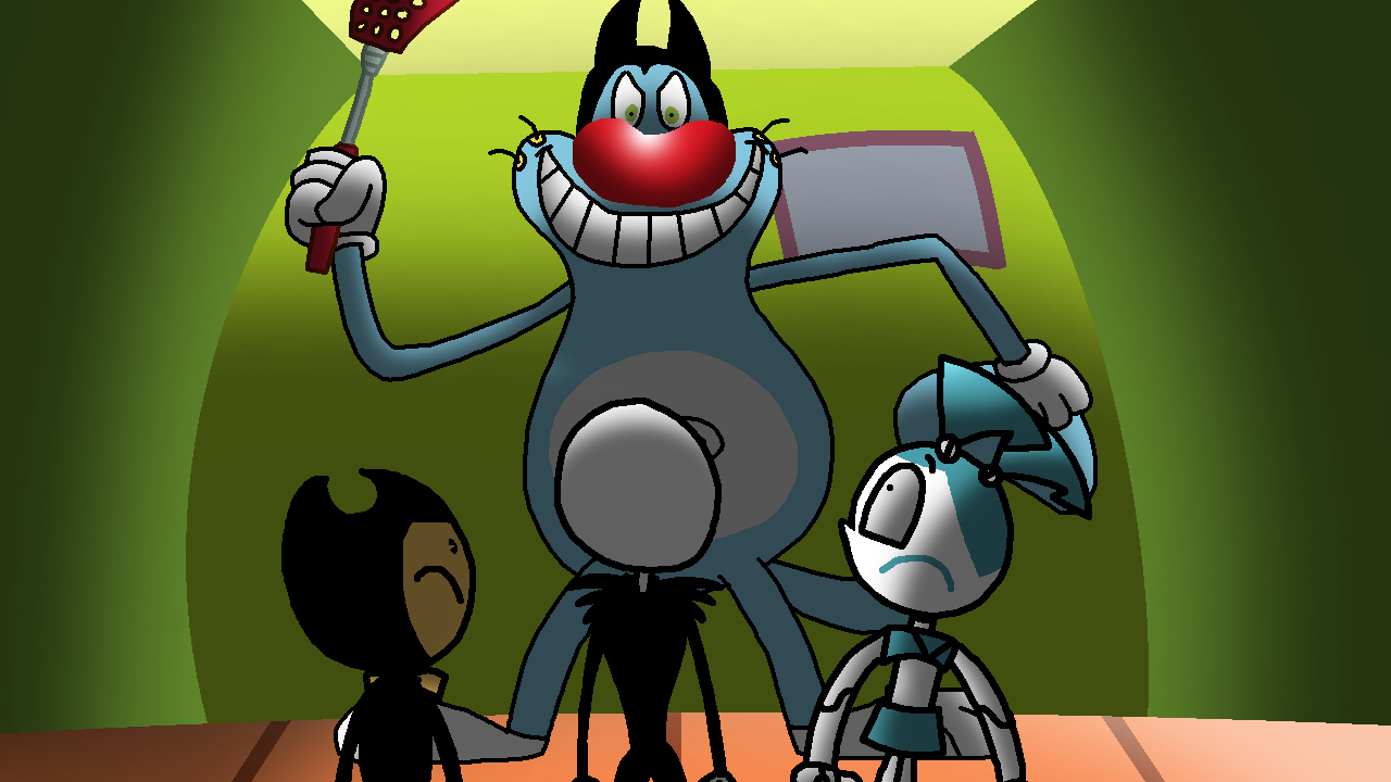 Oggy's Gonna Get You!!!