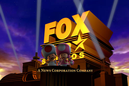 Fox Star Studios 2008 Logo With Toad And Toadette