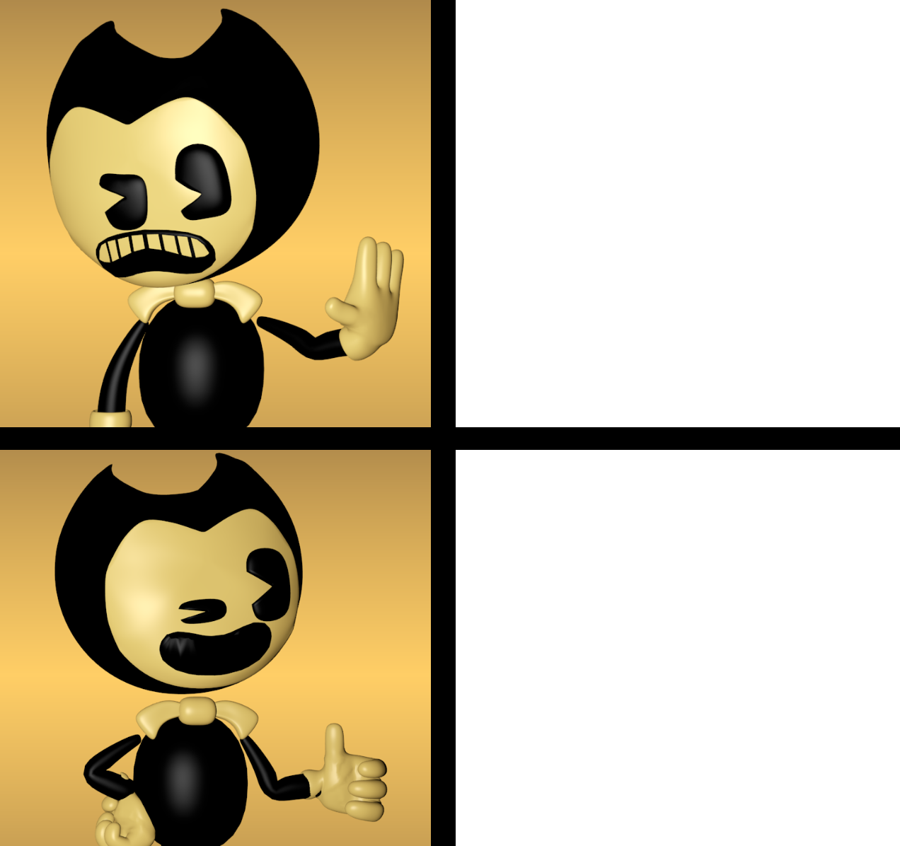 Bendy Dislikes And Likes Template