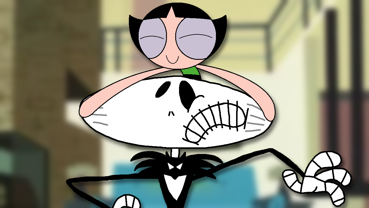 Stretchin' Jack Skellington