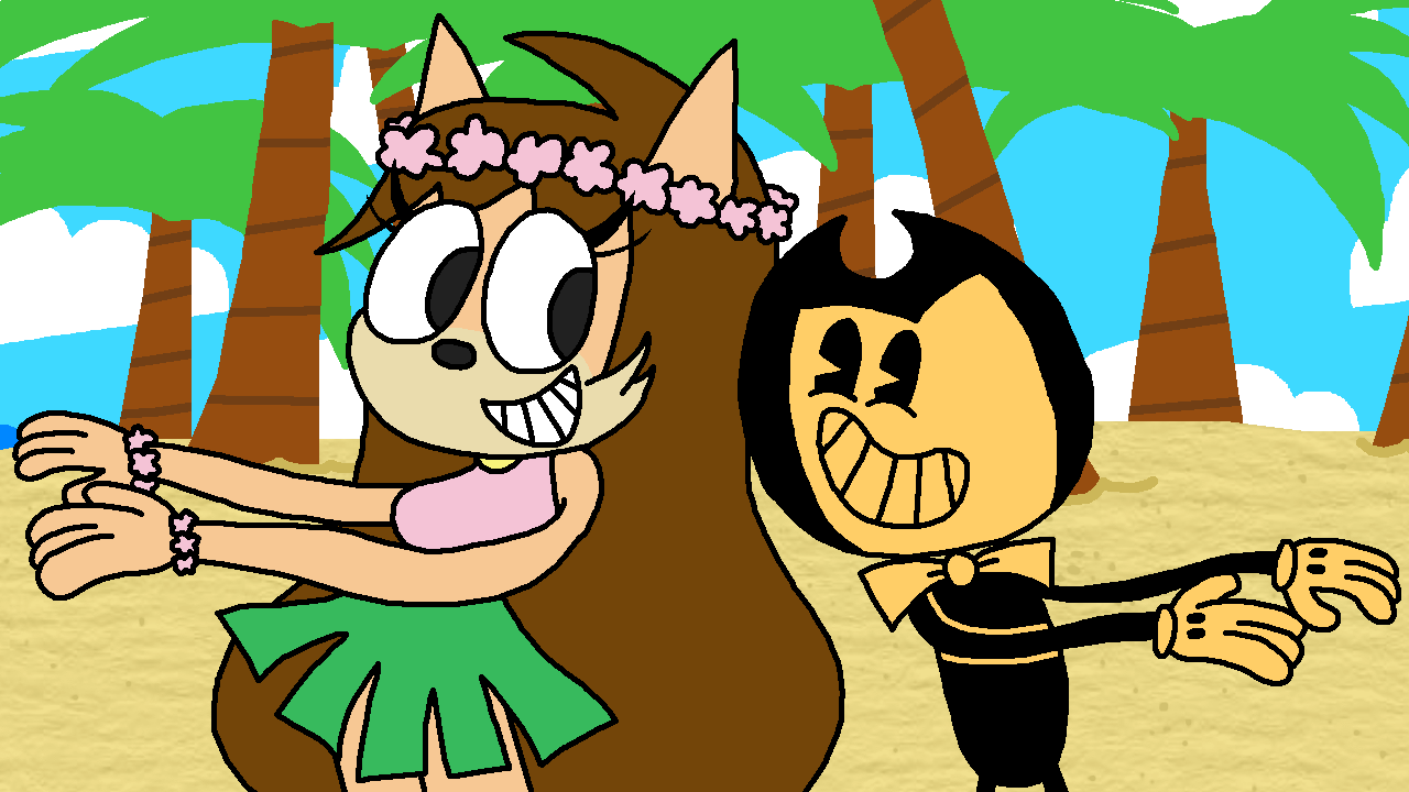 Hula Dancing Pals by KayoMonster on DeviantArt