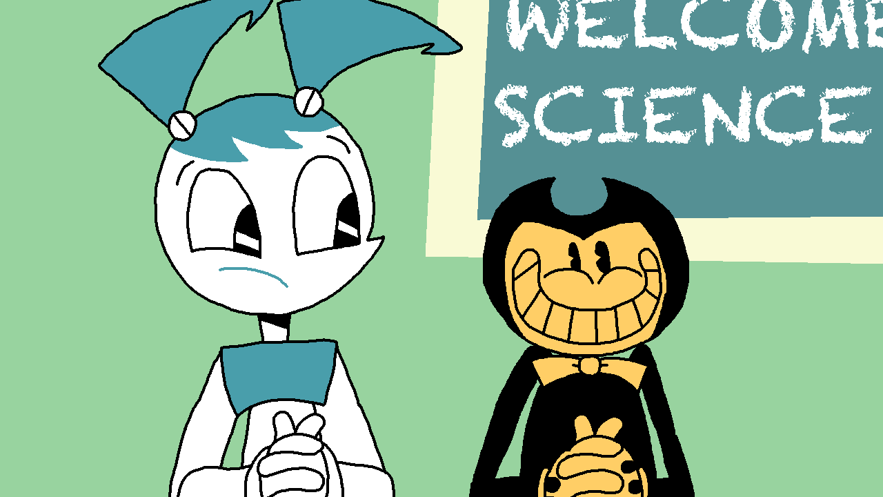 Bendy In His High School Years With Jenny