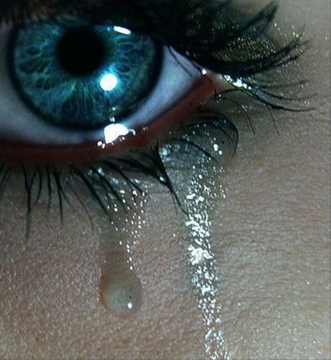 Pretty Blue Eye- Crying