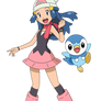 Pokemon anime - Dawn (Sun and Moon style)