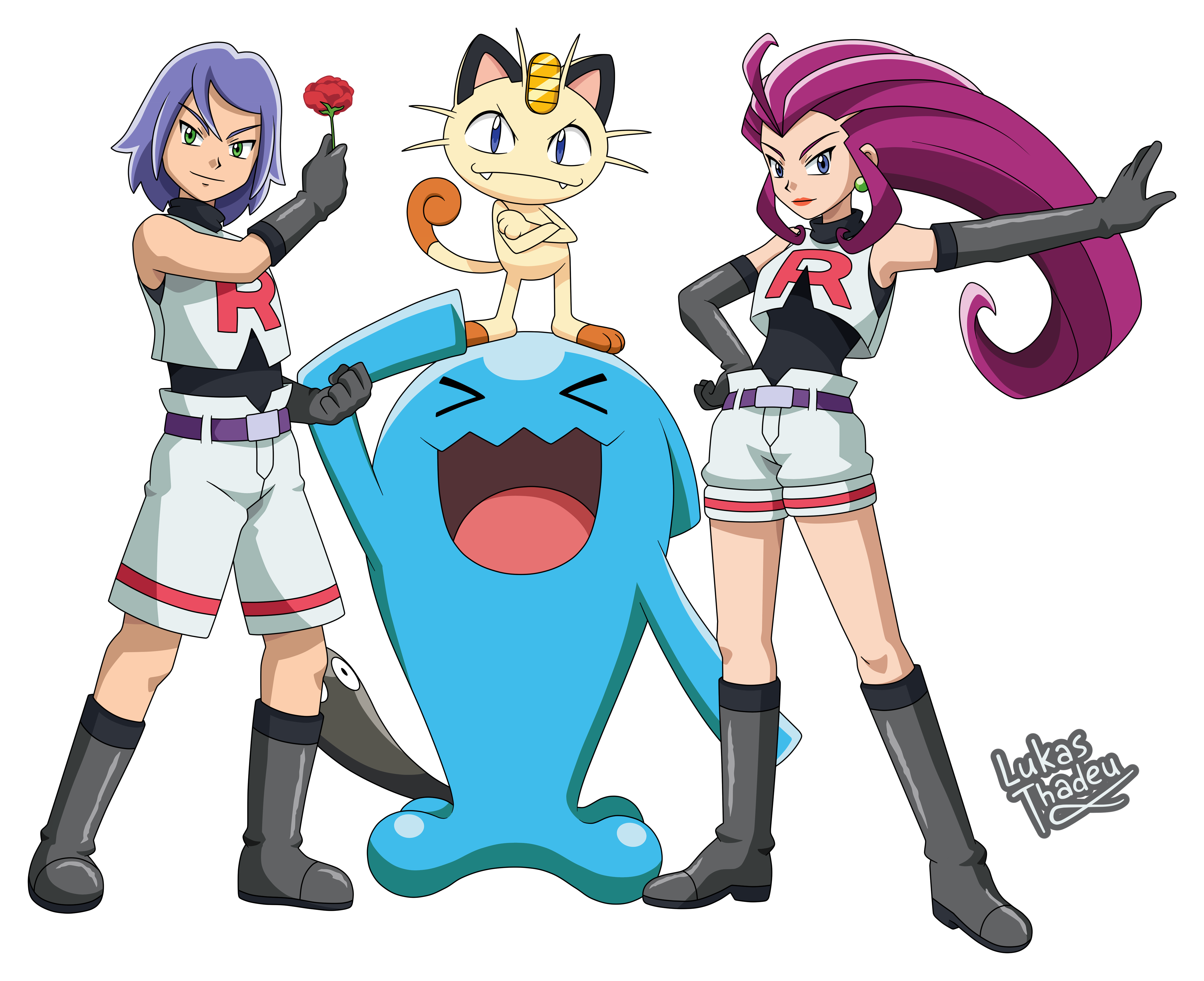 Pokemon anime Sword Shield Team Rocket NEW DESIGN by.