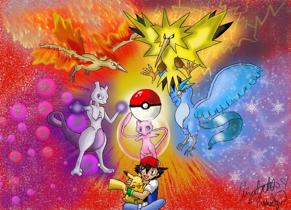 Pokemon legendary by angelliz6161 on DeviantArt