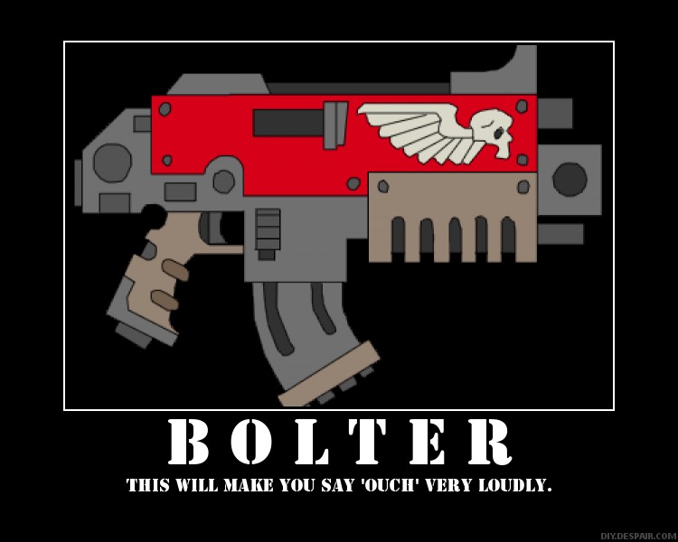 Bolter Demotivator