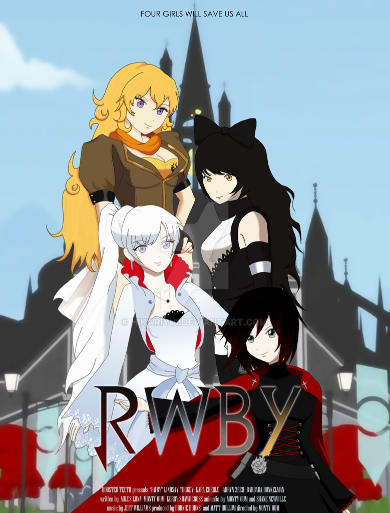 Ruby Rwby Dc Movie RWBY movie poster contest entry by HikariYui on DeviantArt
