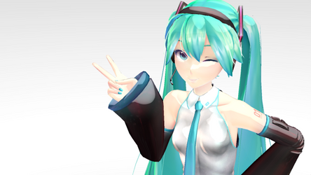 V-for-victory! -miku