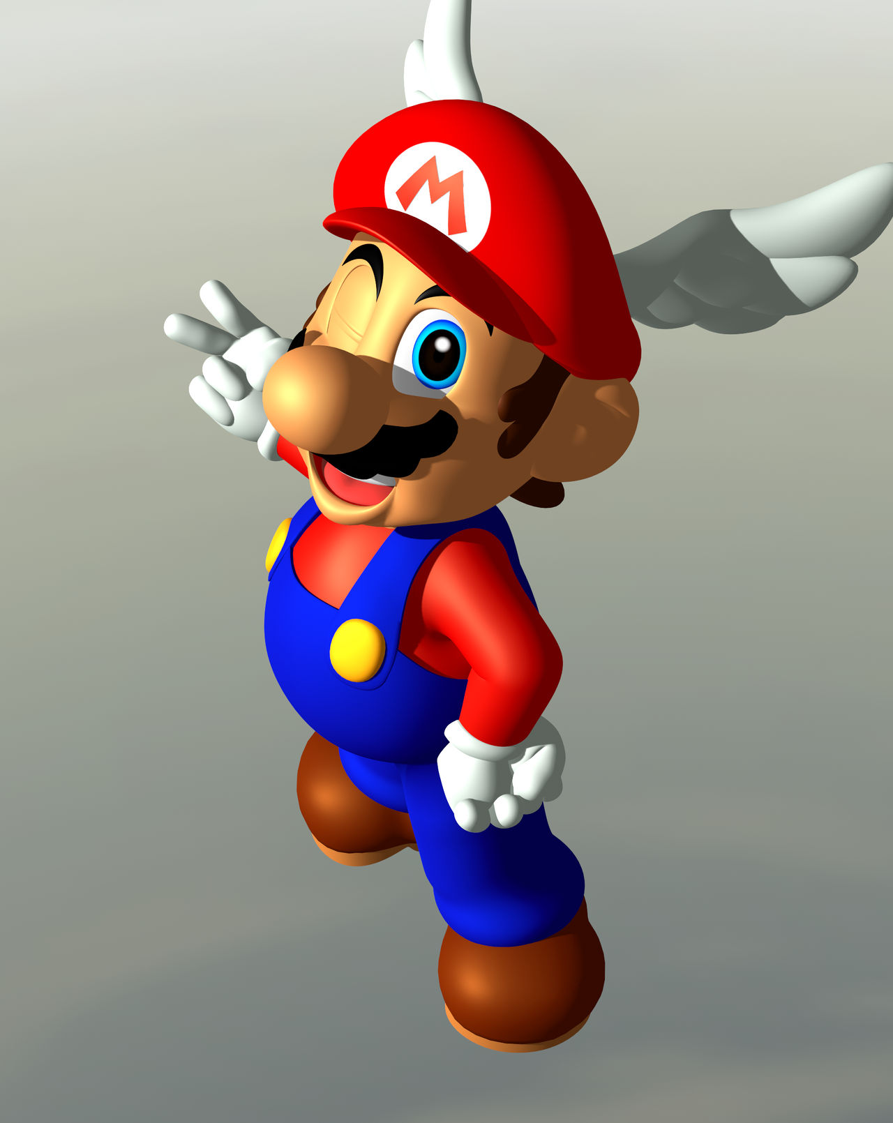 {OLD} Wing Cap Mario by ParkourStar on DeviantArt