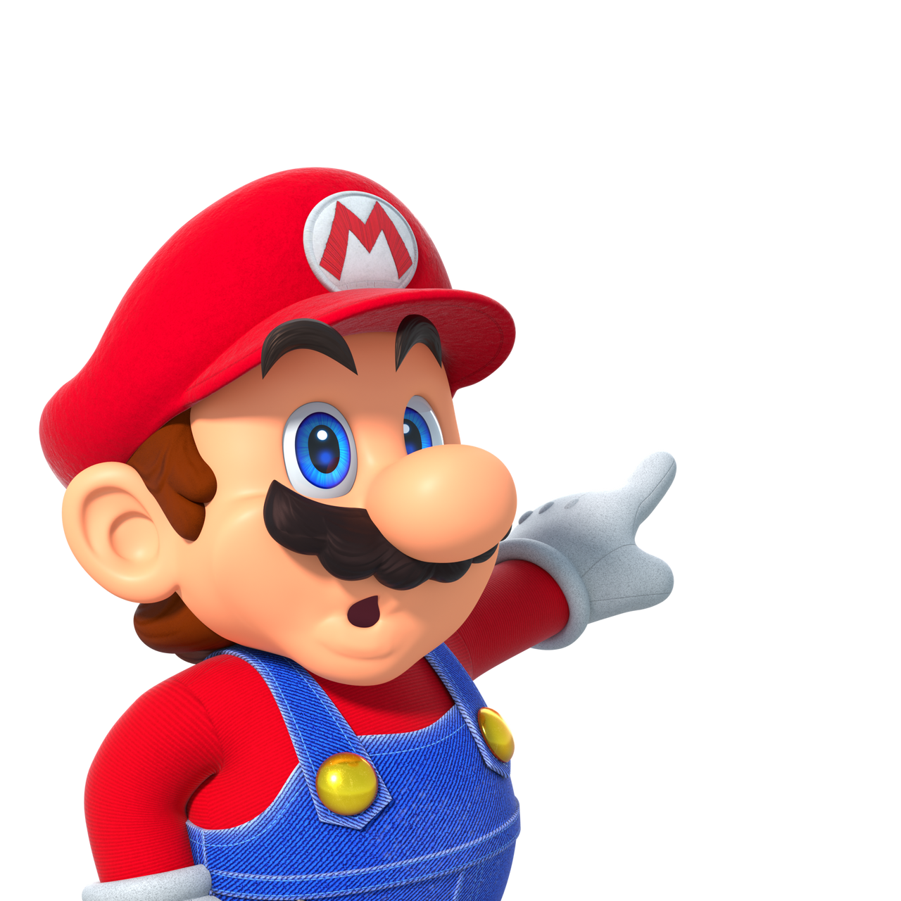 (Mario Face Expression #20) Look guys! by ParkourStar on DeviantArt