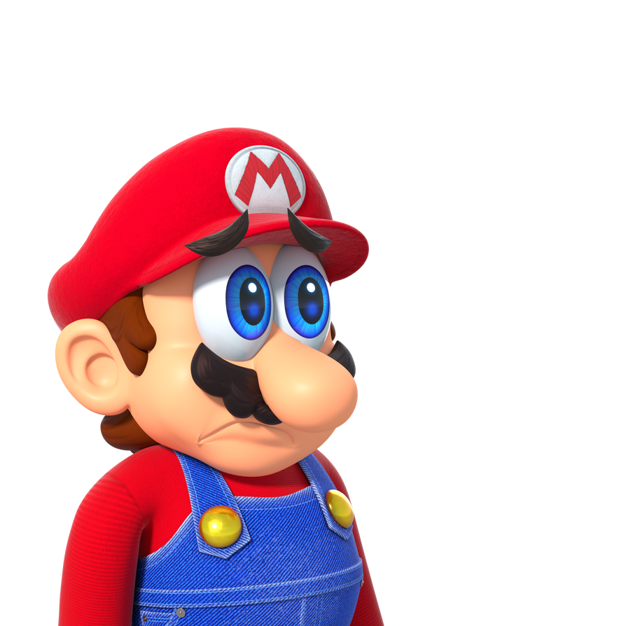 (Mario Face Expression #12) Souper Sadddd by ParkourStar on DeviantArt
