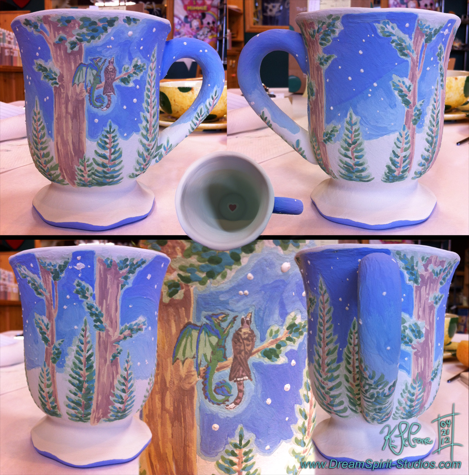 Forest Watchers Mug - Unfired