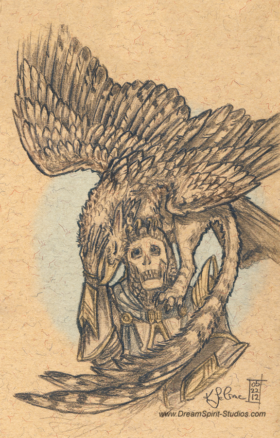 Richard and Friend Sketch by Dreamspirit