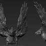 ZBrush - Week 2 - Gryphon Bust