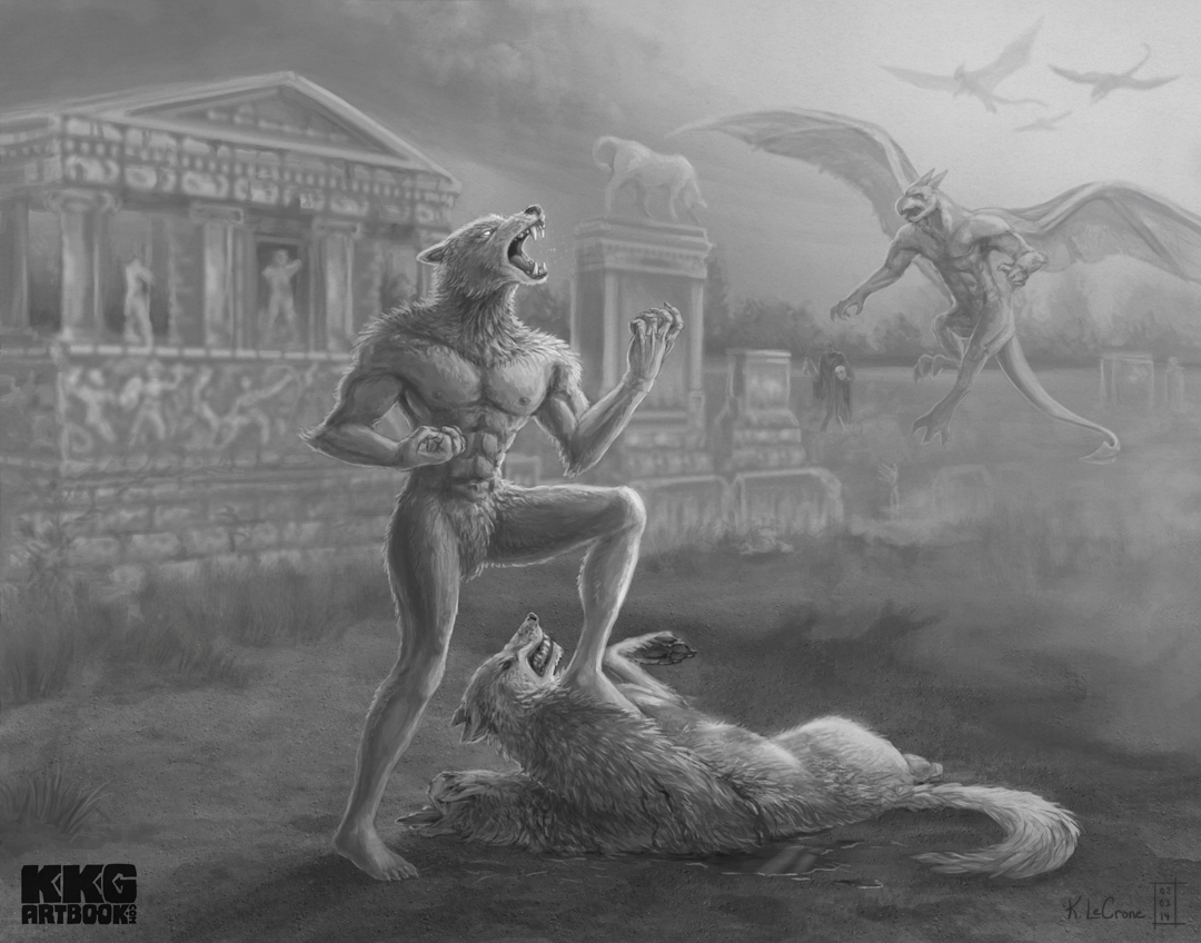 Primal Fury - Altered Beast Fan Art - Project KKG by Dreamspirit