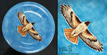 Fly Free - Fired Plate