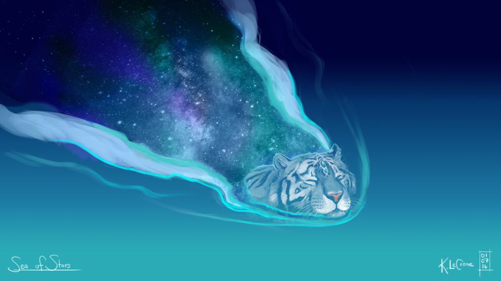 30 Day Story-Sketch Challenge: Day 9: Sea of Stars by Dreamspirit