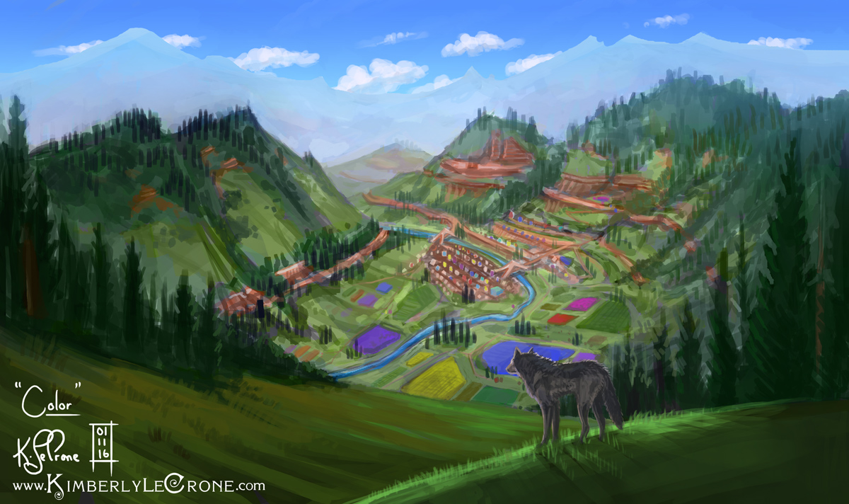 30 Day Story-Sketch Challenge: Day 13: Color by Dreamspirit