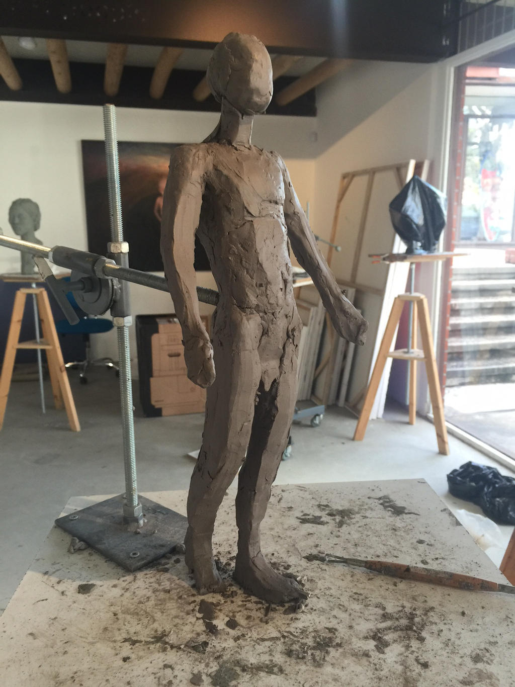 Figure Sculpt 1 by Dreamspirit
