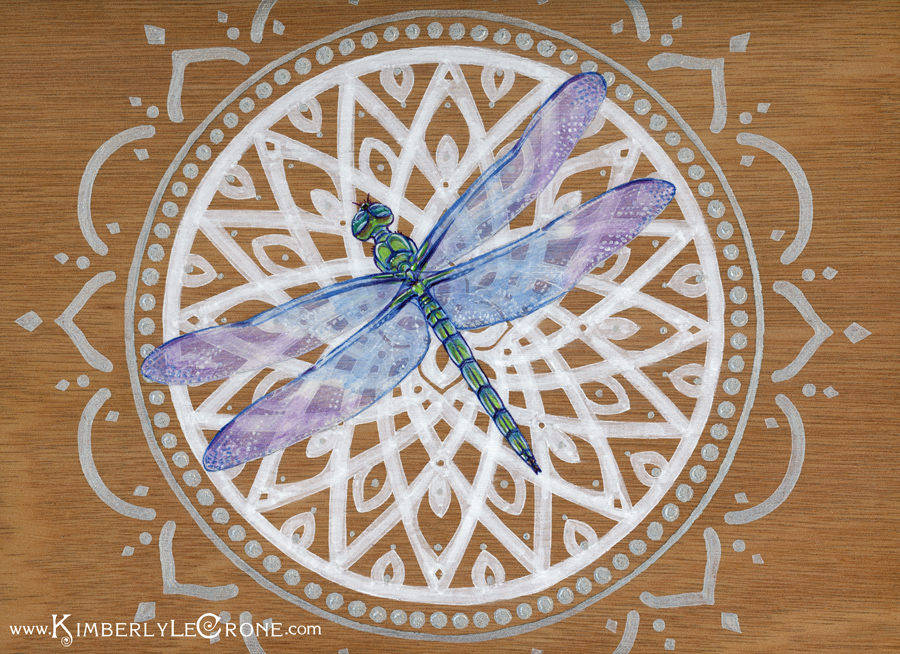 Dragonfly Mandala by Dreamspirit