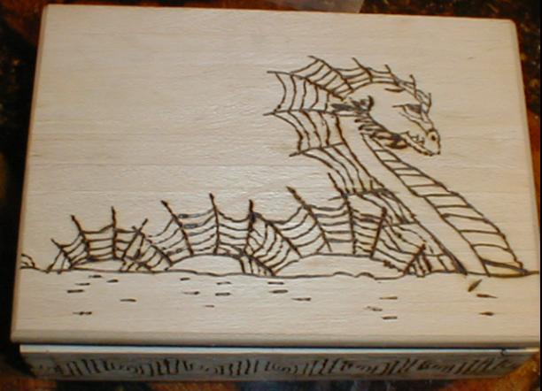 Woodburning Dragon