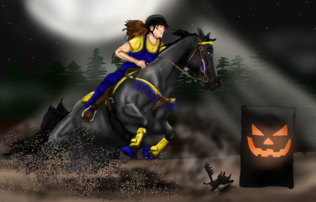 Tonight we steal the moon!! by ShadebrookStables on DeviantArt