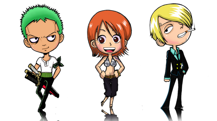 Chibi One Chibis One Piece by Gimbozoide on DeviantArt