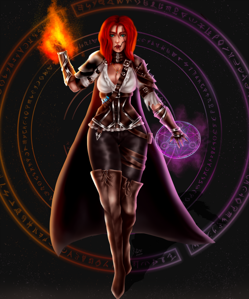Spellblade Deviantart April the spellblade by Ritzui on DeviantArt