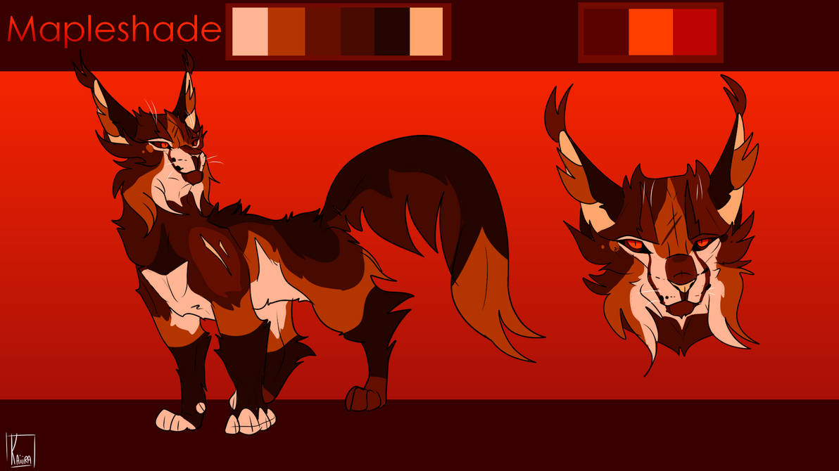 Mapleshade ref by Kirinouga on DeviantArt