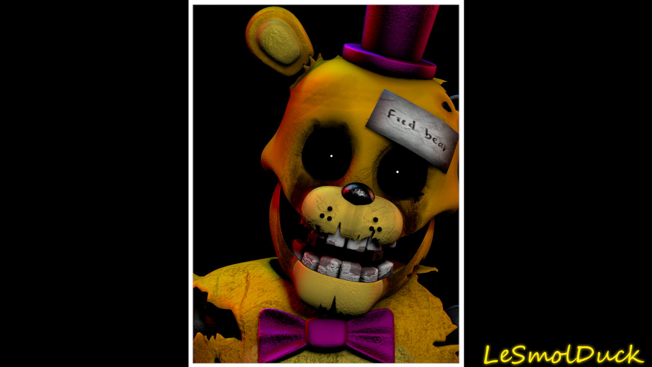 SFM/FNaF} Nightmare FredBear U.C.N Mugshot by Fredbearmemeking87 on  DeviantArt