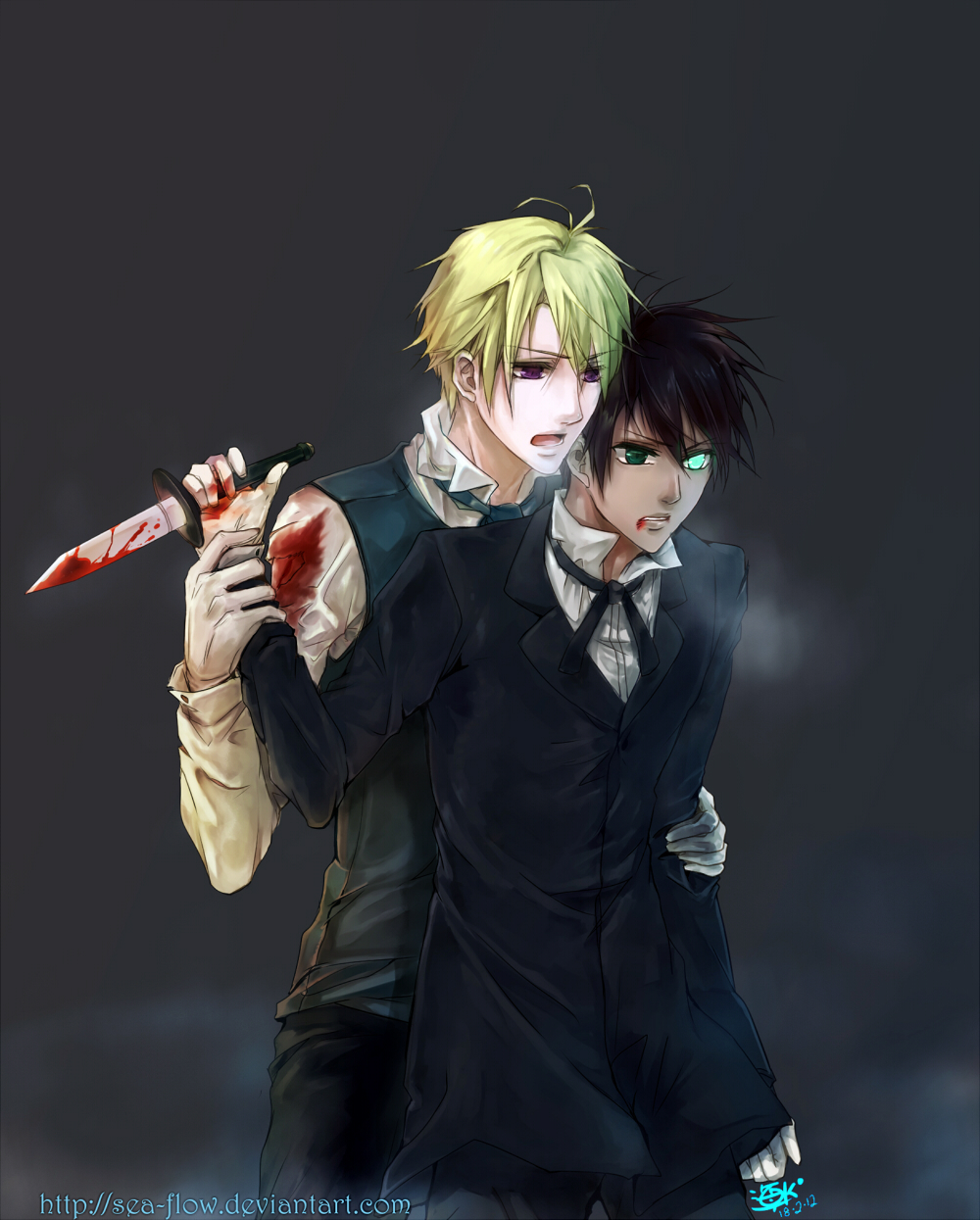 Earl and Fairy: Hurt by sea-flow on DeviantArt Earl and Fairy: Hurt by sea-flow on DeviantArt