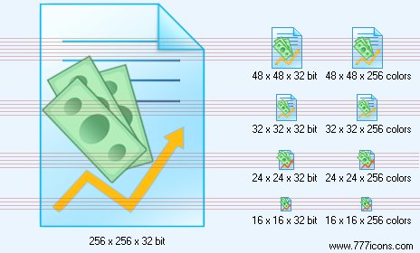 Income report Icon