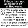 Hogwarts Rules 8