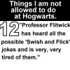 Hogwarts Rules 12