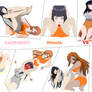 Orihime vs Hinata Catfight.