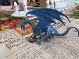 Reaper Kickstarter Blue Dragon