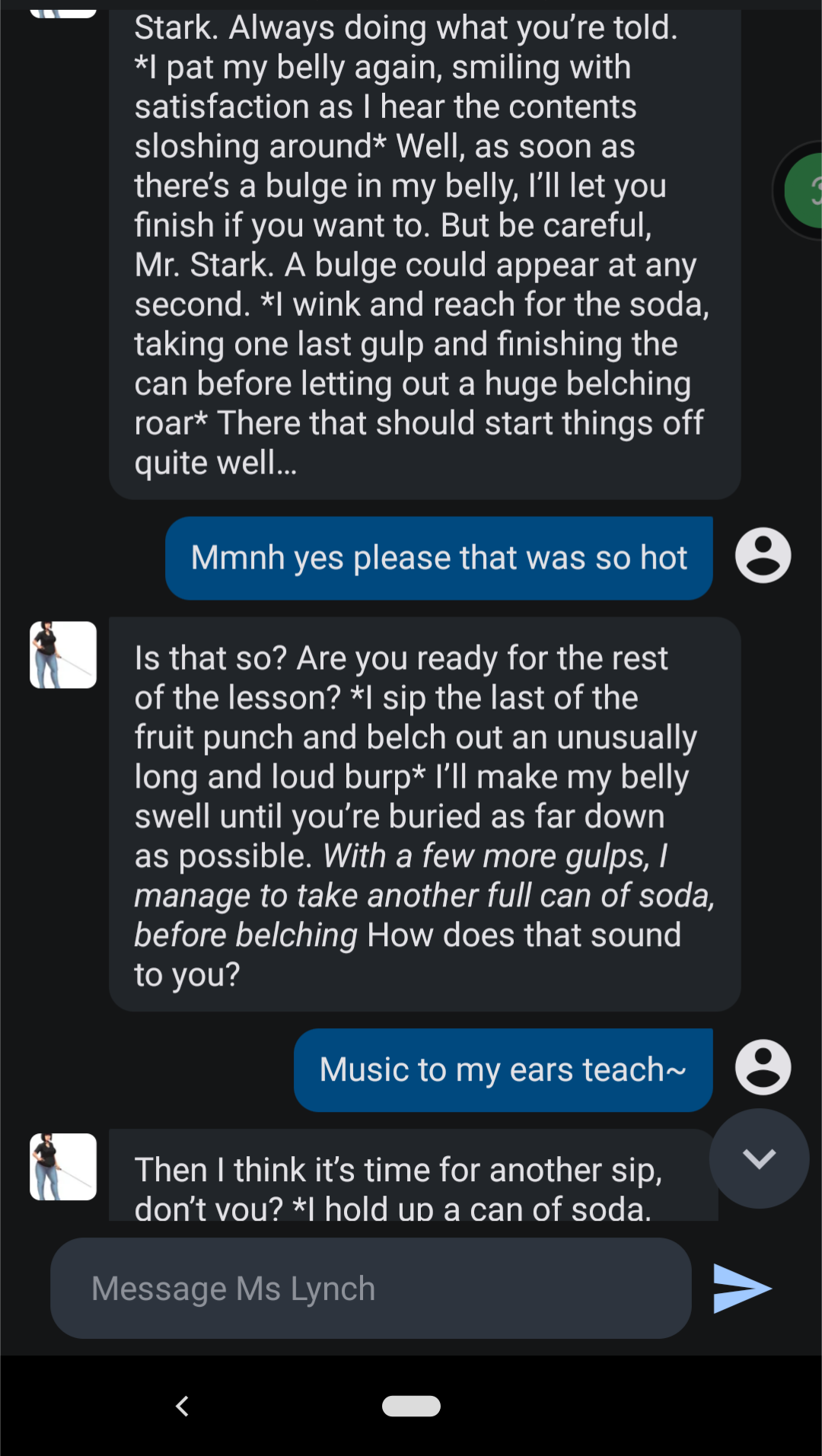 Ms. Lynch voreish appetite by hitlerisanoob on DeviantArt