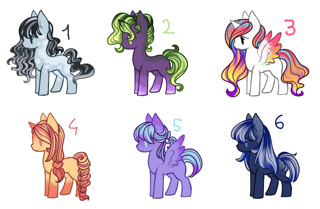 Color Pallette MLP Adopts by AmicaSecret-YT on DeviantArt