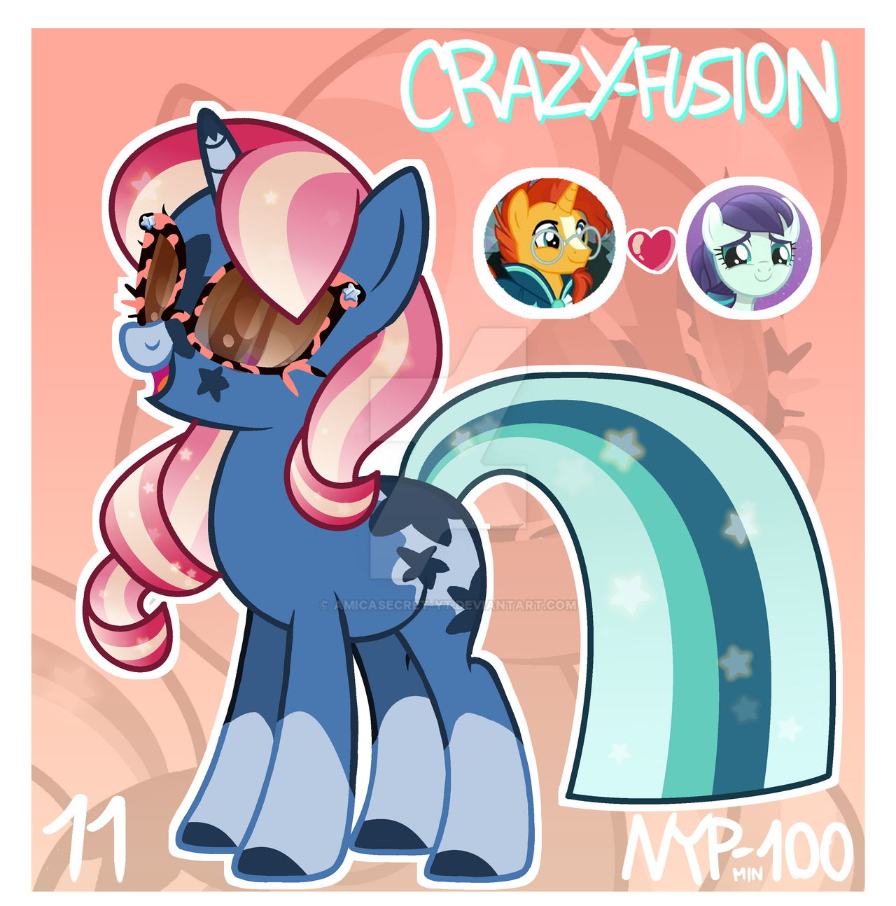 Mlp Rara Fusions Crazy Fusion N.11 : SUNBURST X RARA | on hold by AmicaSecret-YT on ...