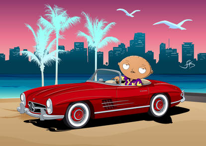 Tanned Stewie [vector art]