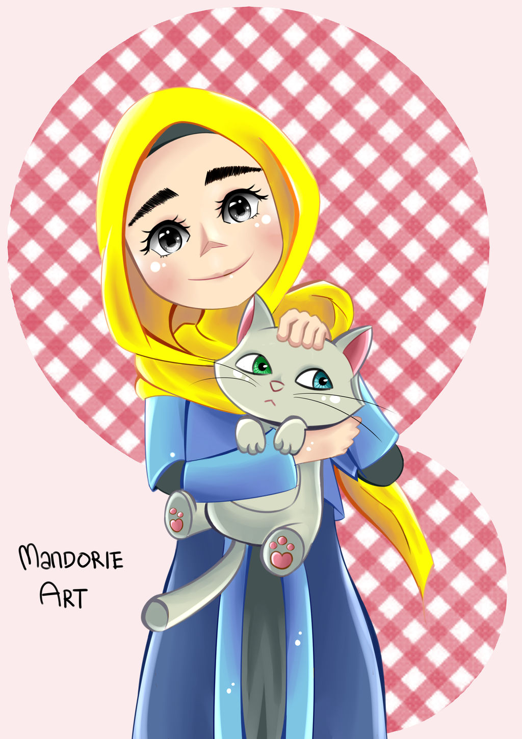 Ejen Iman And Comot Cat By Mandorieaya93 On Deviantart