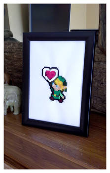 Legend of Zelda Link Pixel Art