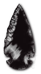 Obsidian Projectile Point