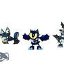 Glowkie Villains On Show