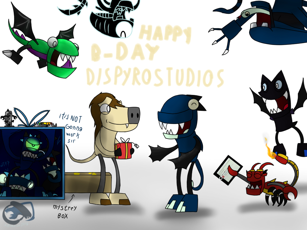 Happy B-Day Dispyrostudios 